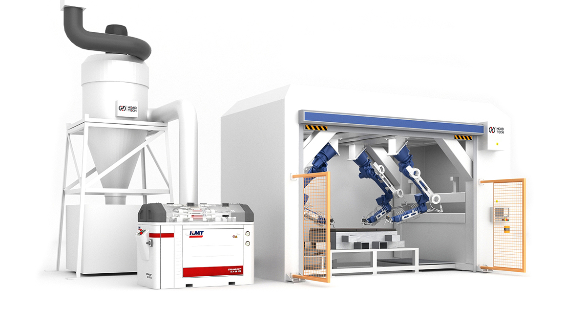 Роботизированные комплексы гидроабразивной резки HEAD WATERJET