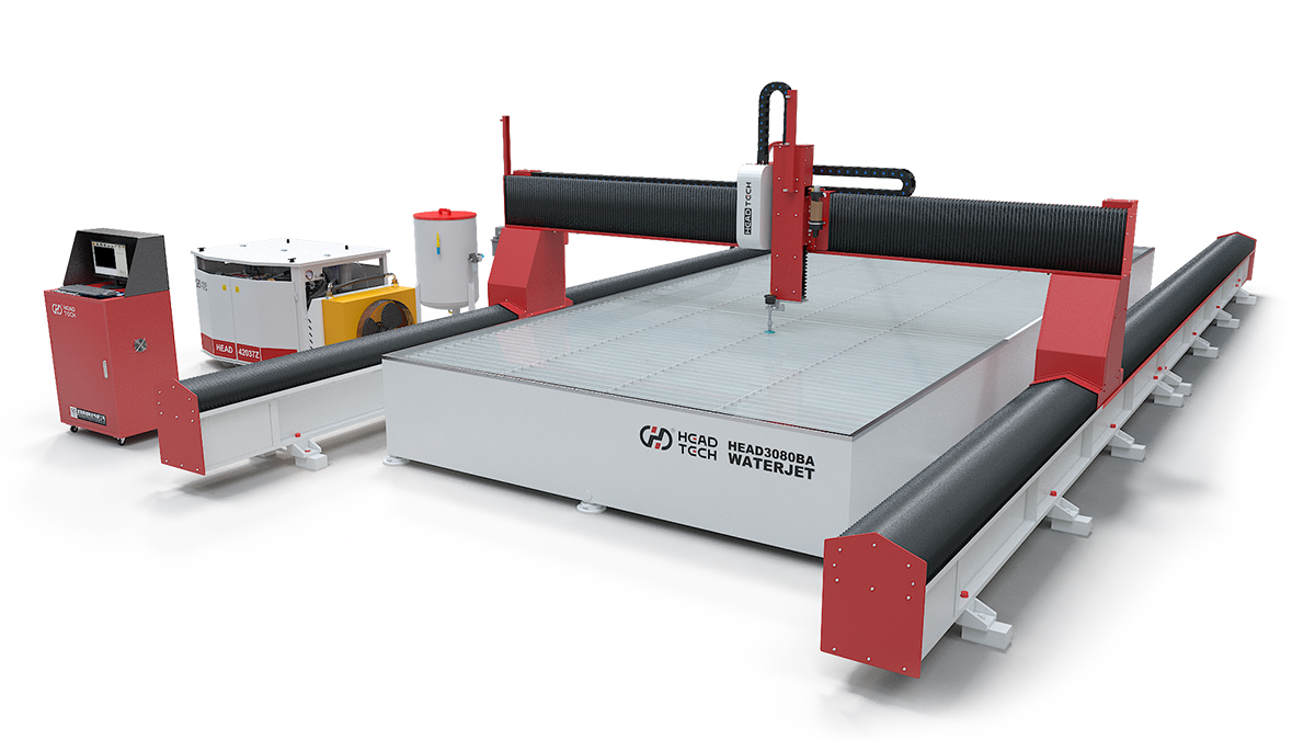 Сверхкрупный станок для гидроабразивной резки HEAD WATERJET | HEAD2060|2080|3080|20120BA