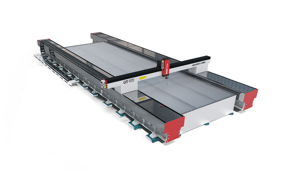 Сверхкрупный станок для гидроабразивной резки HEAD WATERJET | HEAD2060|2080|3080|20120BA