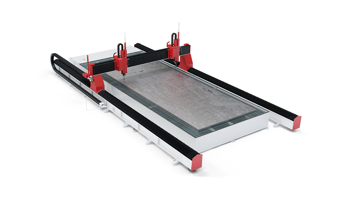 Сверхкрупный станок для гидроабразивной резки HEAD WATERJET | HEAD2060|2080|3080|20120BA